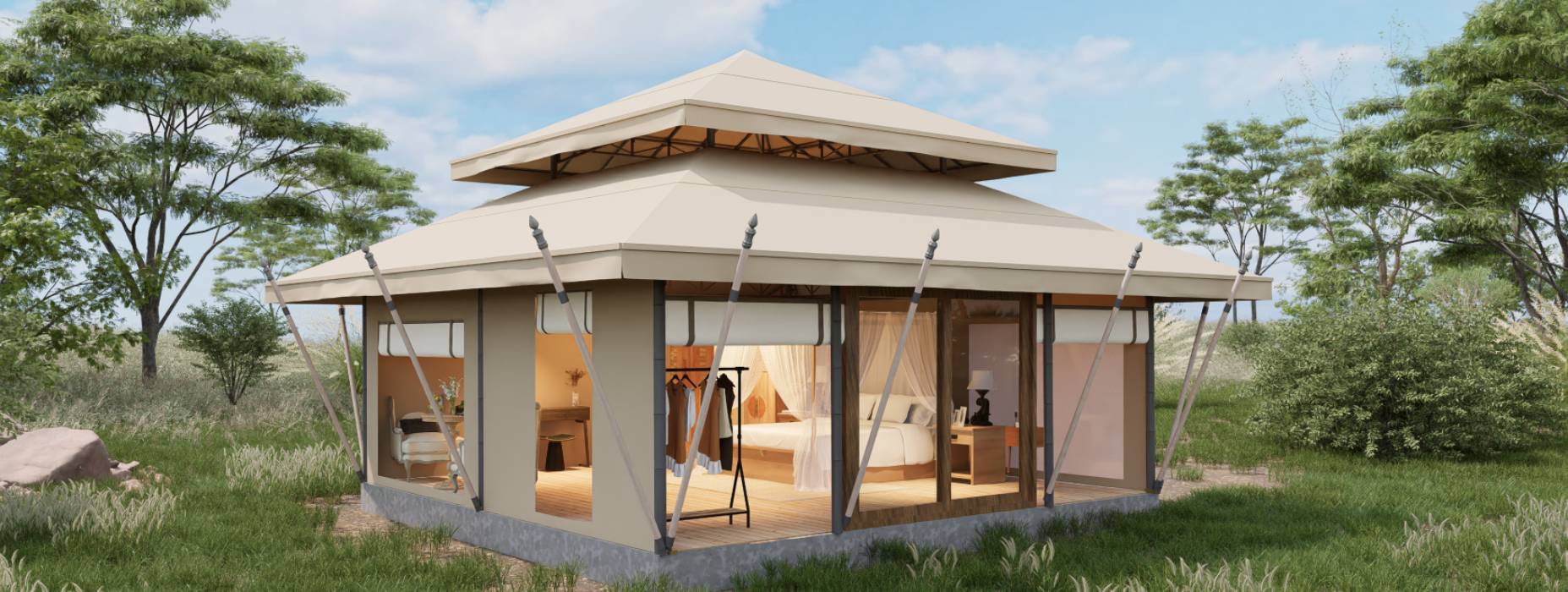 礼泉县户外野奢帐篷